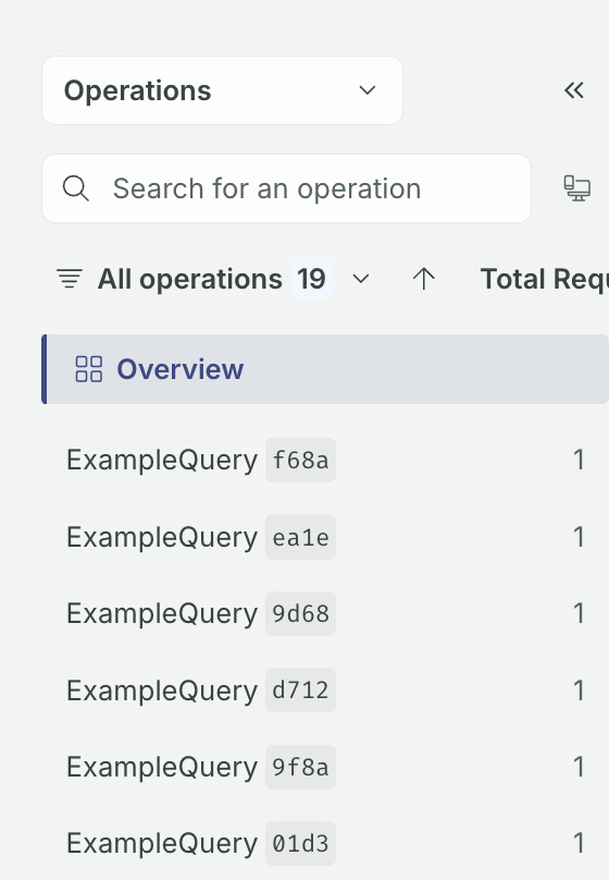 Separate operations with same name in Studio